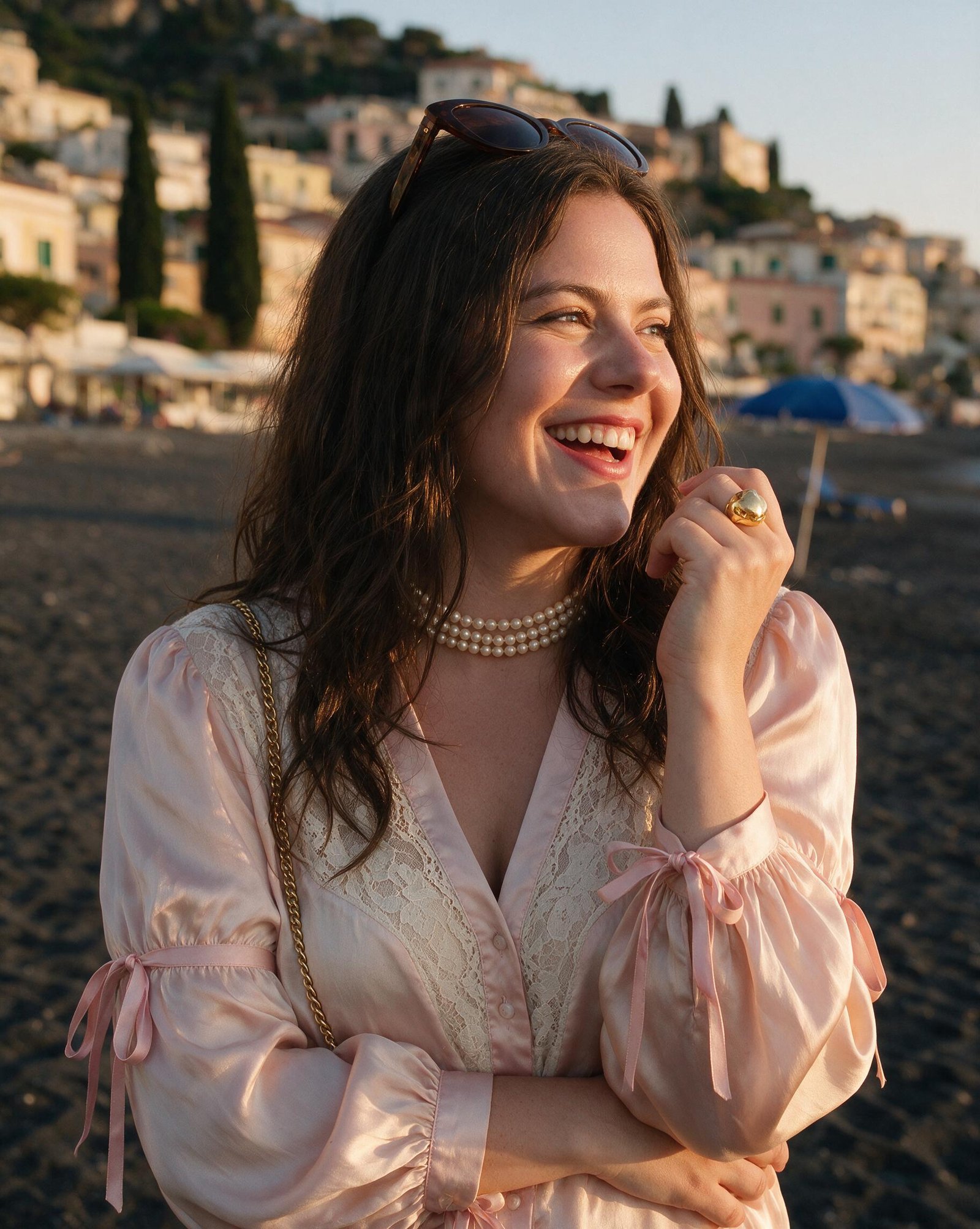 Adelle C. in an editorial lifestyle portrait